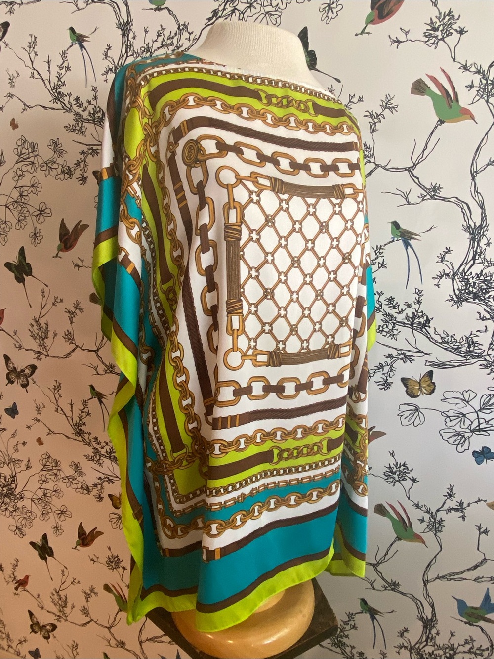 Michael Kors Scarf Blouse